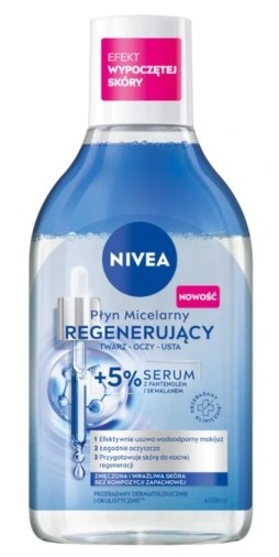 Loțiune micelară regenerantă NIVEA cu 5% ser 400ml