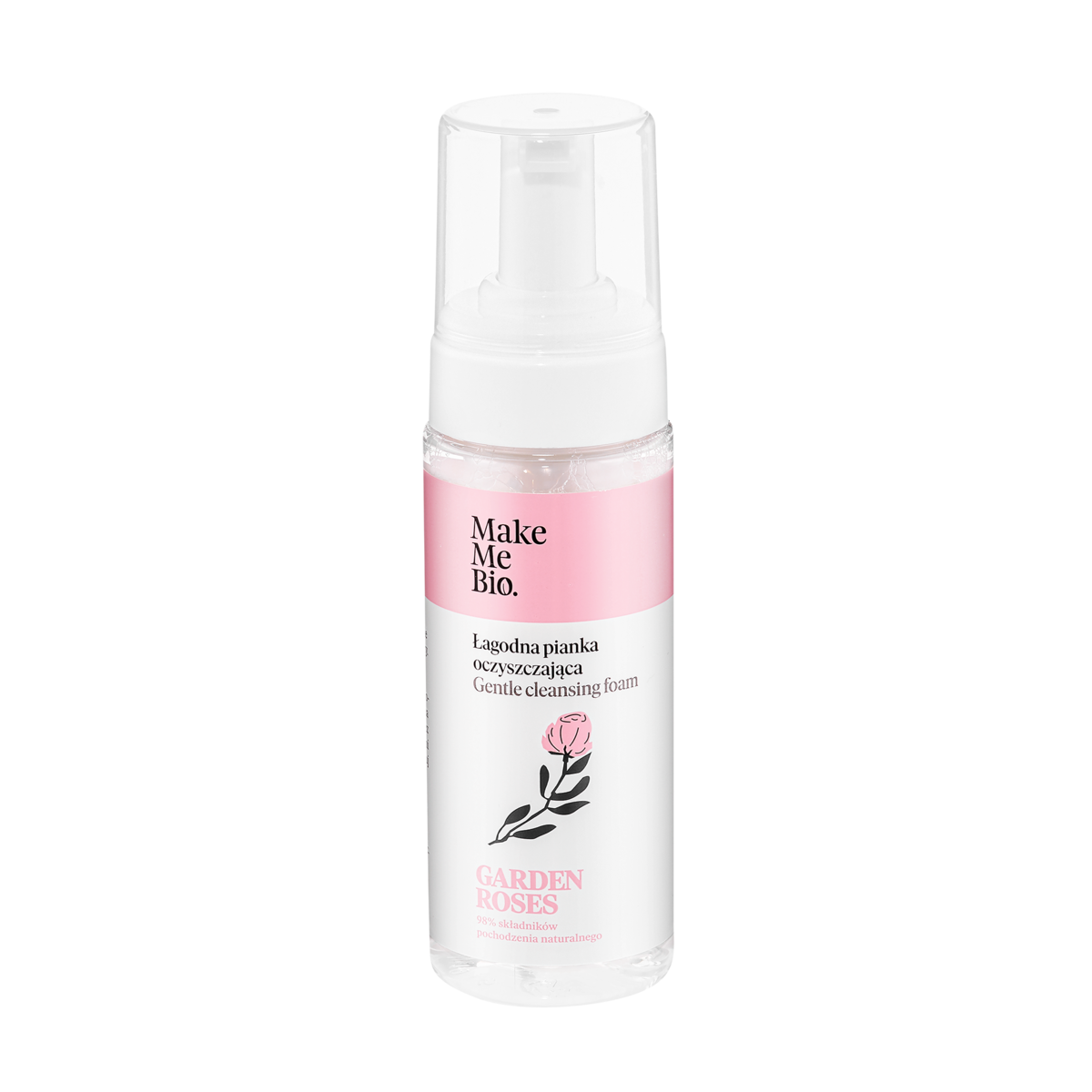 Make Me Bio Garden Roses spumă de curățare delicată 160ml