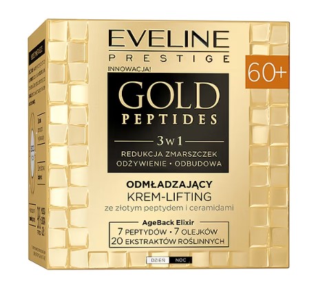 Eveline Gold Peptides Rejuvenating Cream-Lifting 60+ 50ml