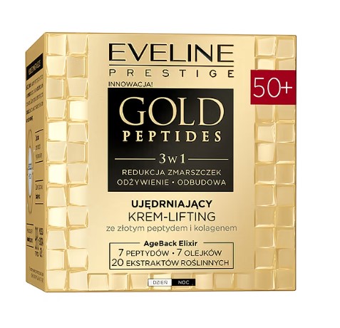 Eveline Gold Peptides Firming Cream-Lifting 50+ 50ml