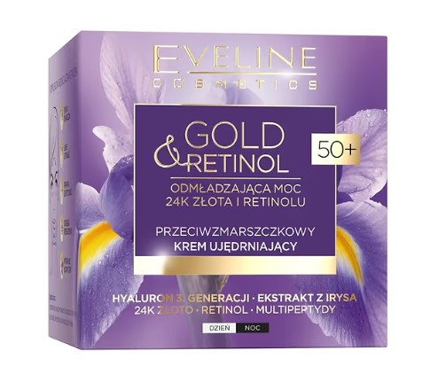 Eveline Gold & Retinol Anti-wrinkle Firming Cream 50ml