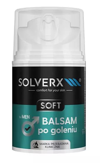 Solverx Soft Men Balsam după ras 50ml
