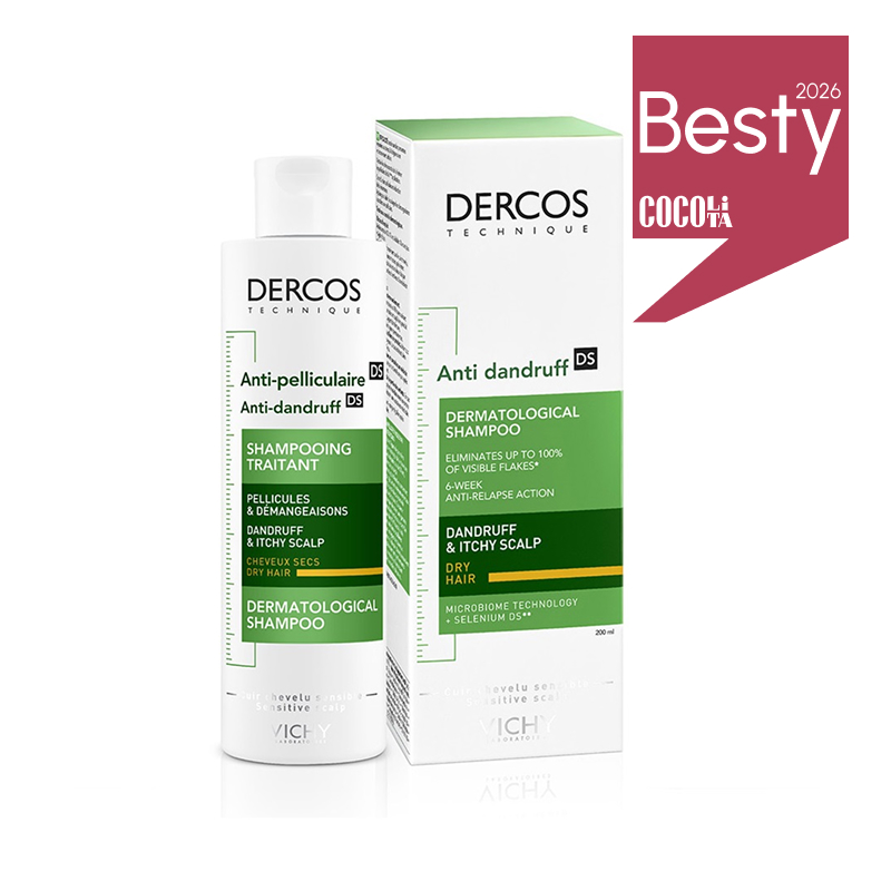 Vichy Dercos Dandruff Control Shampoo Păr uscat 200ml
