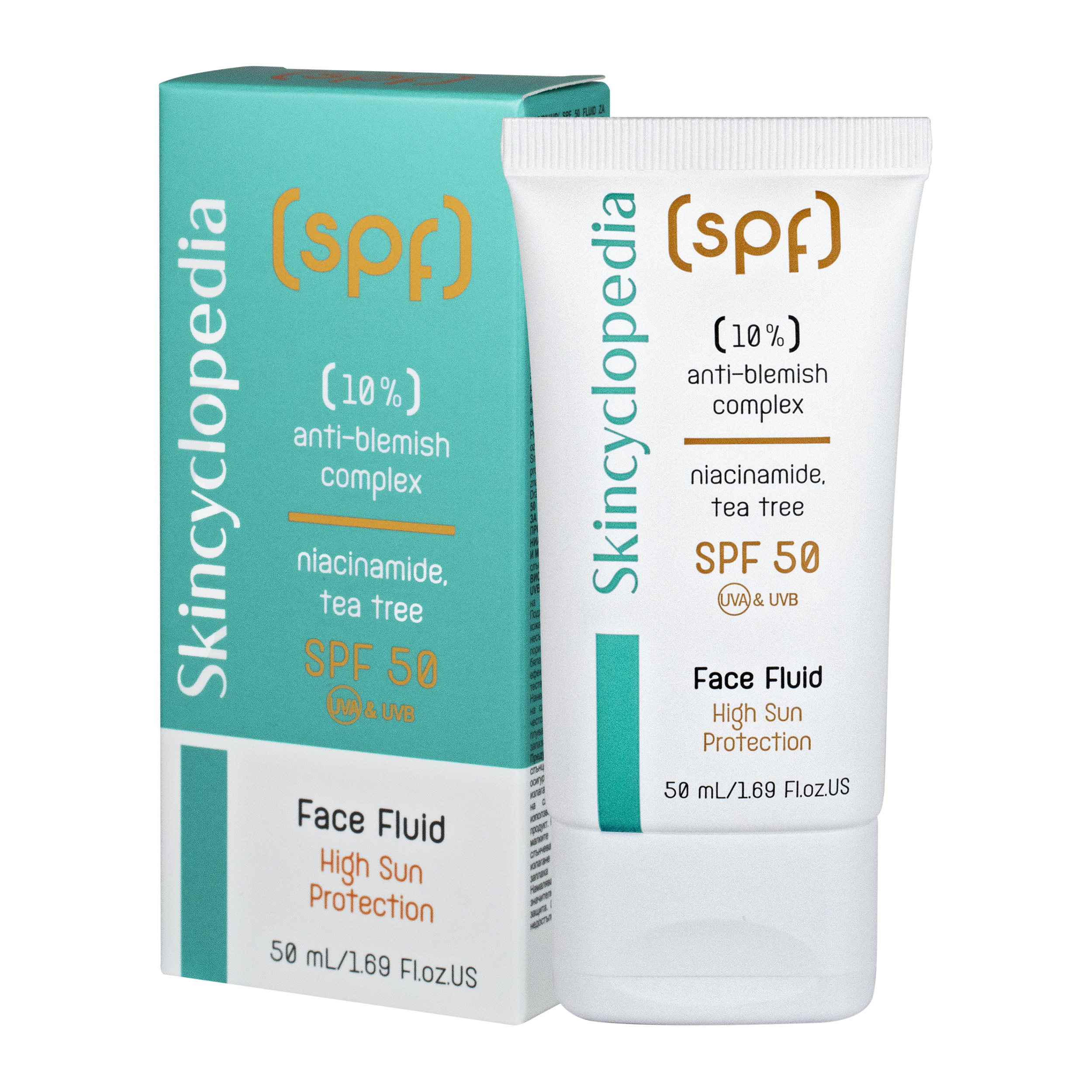 SkinCyclopedia Cremă fluidă anti-brusturi SPF50+ 50ml