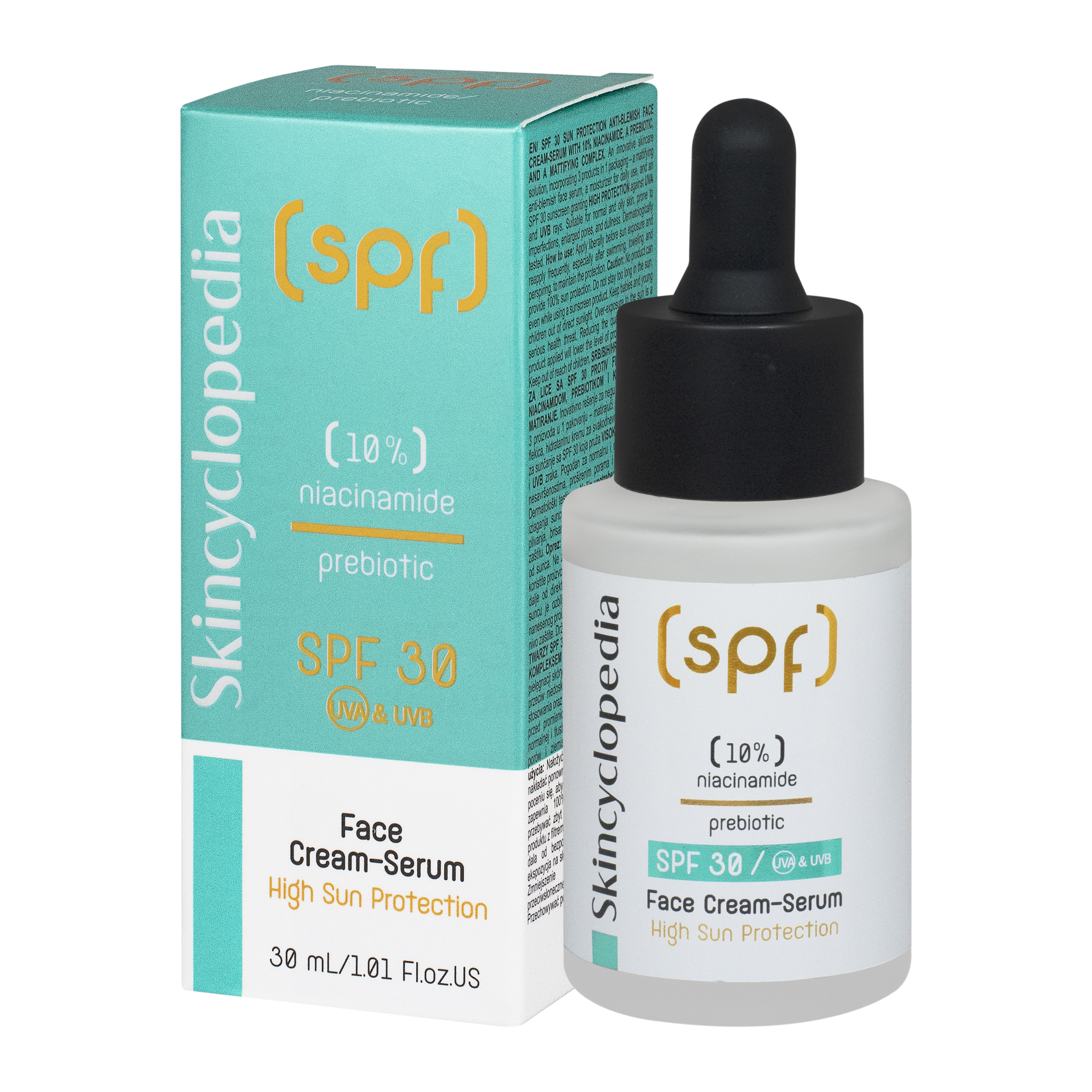 SkinCyclopedia Niacinamide Cremă-Serum SPF30+ 30ml