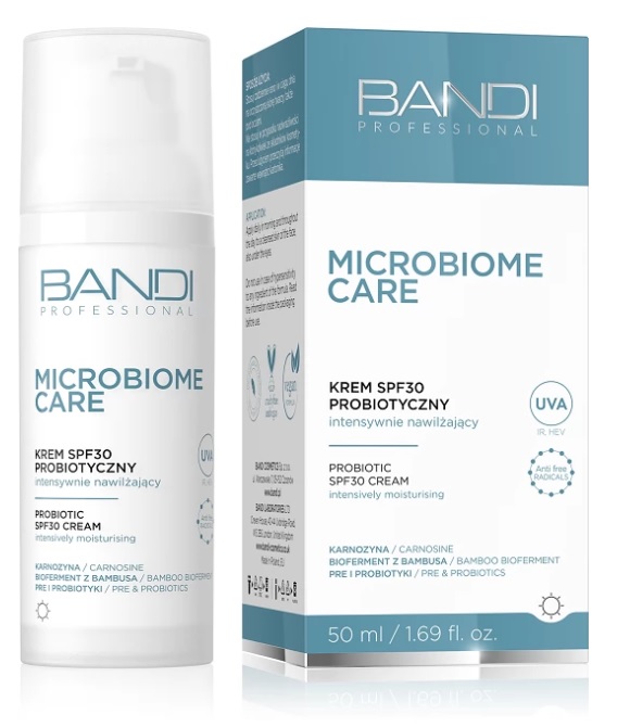 Bandi Microbiome Care SPF30+ Cremă probiotică 50ml