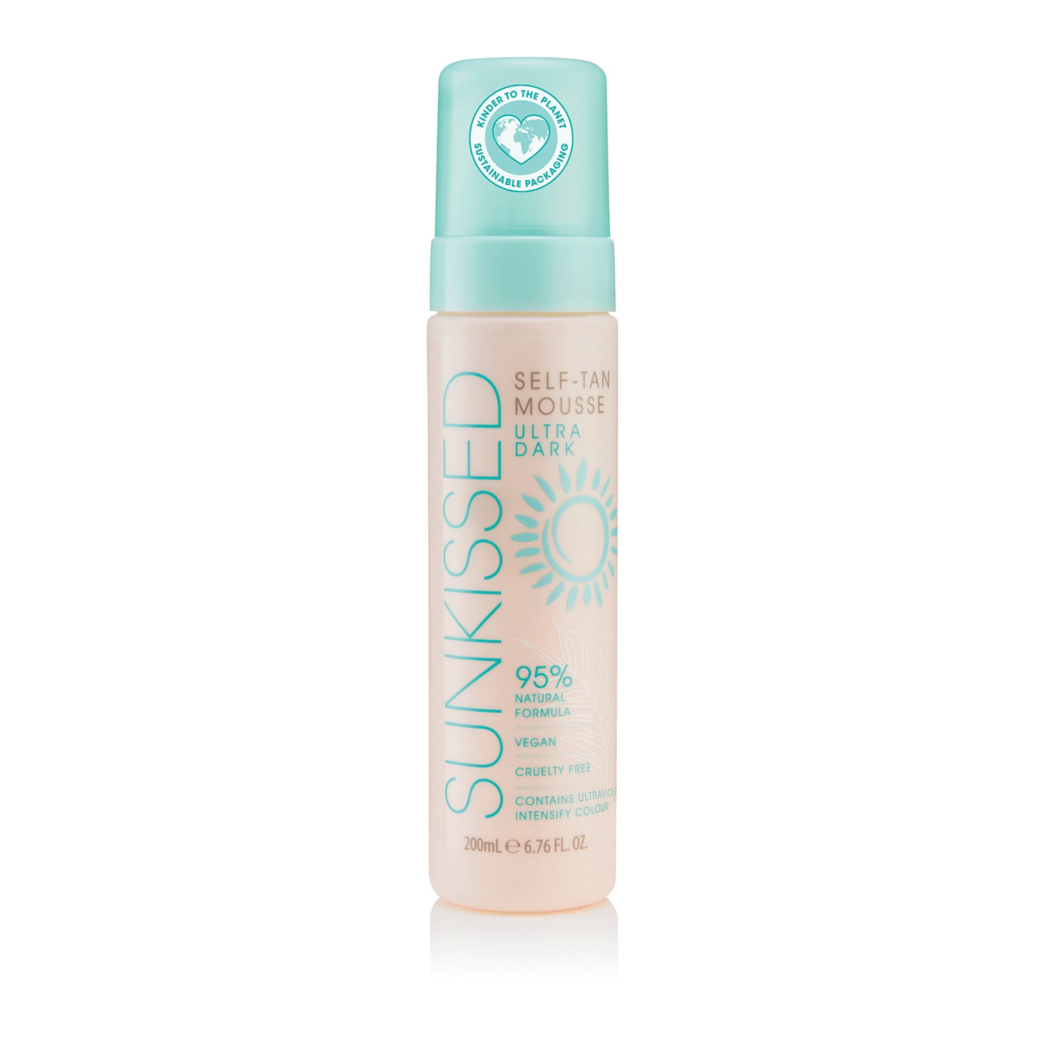 Sunkissed Self-Tan Mousse Body Bronzing Foam Ultra Dark 200ml
