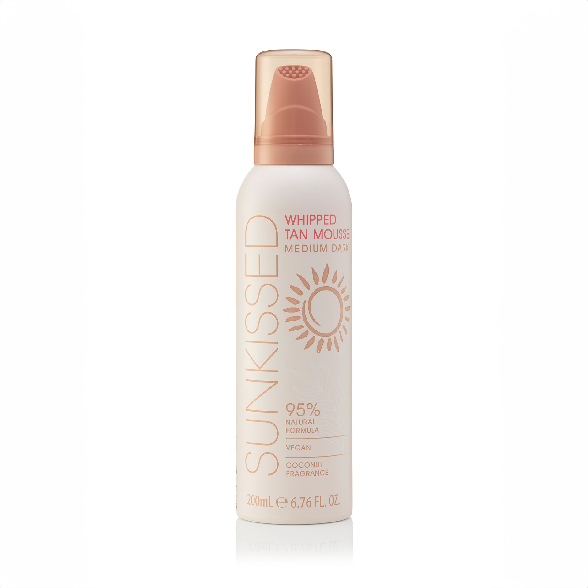 Sunkissed Whipped Tan Mousse Mousse autobronzantă pentru corp Medium Dark 200ml