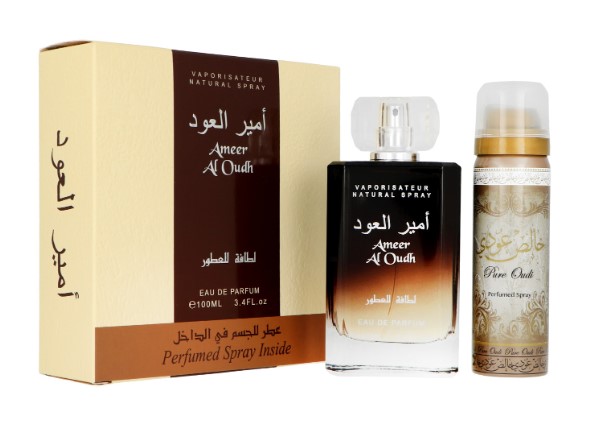 LATTAFA Ameer Al Oudh Unisex Apă de parfum + Set deodorant