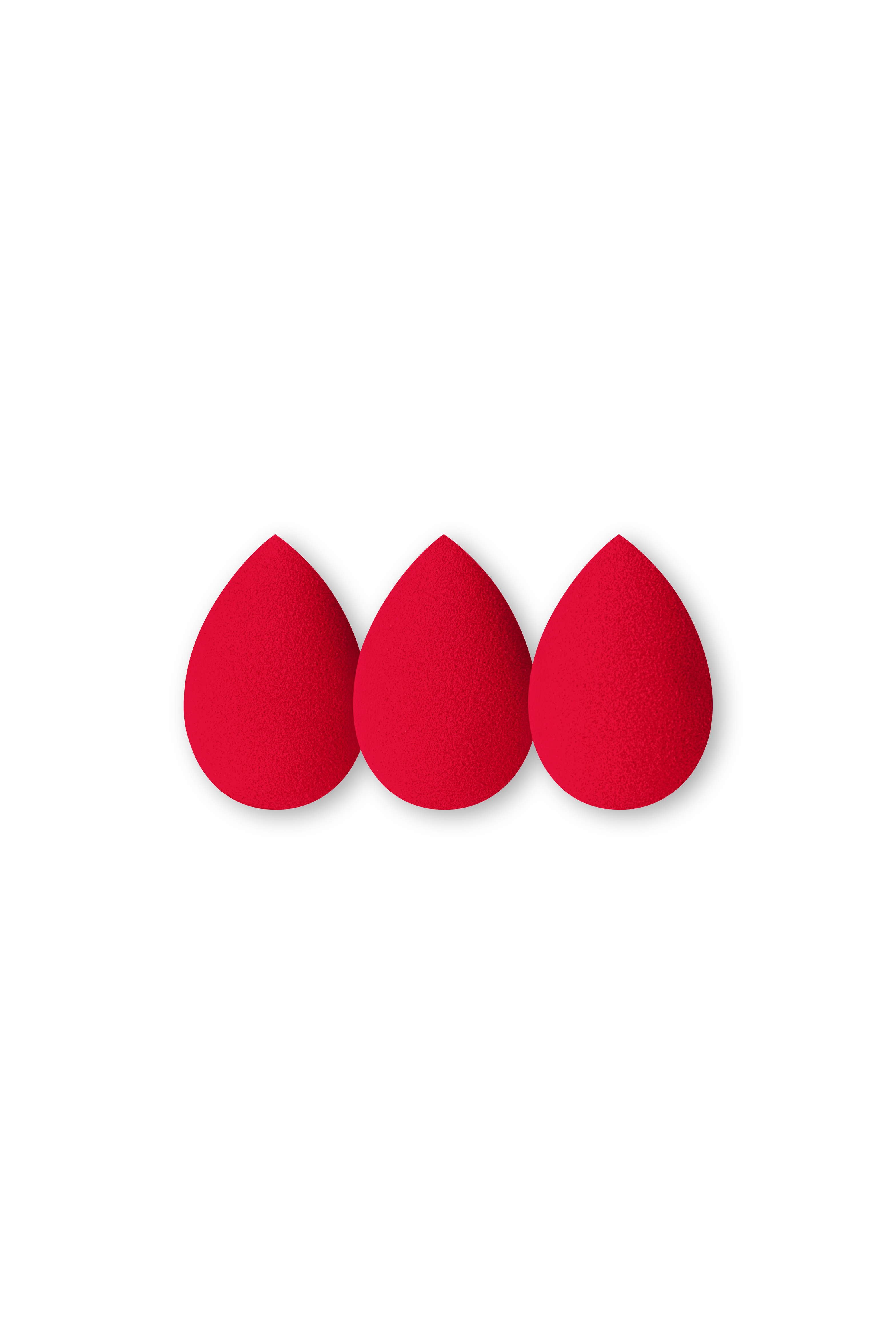 IBRA Makeup Blender Sponge Set Roșu