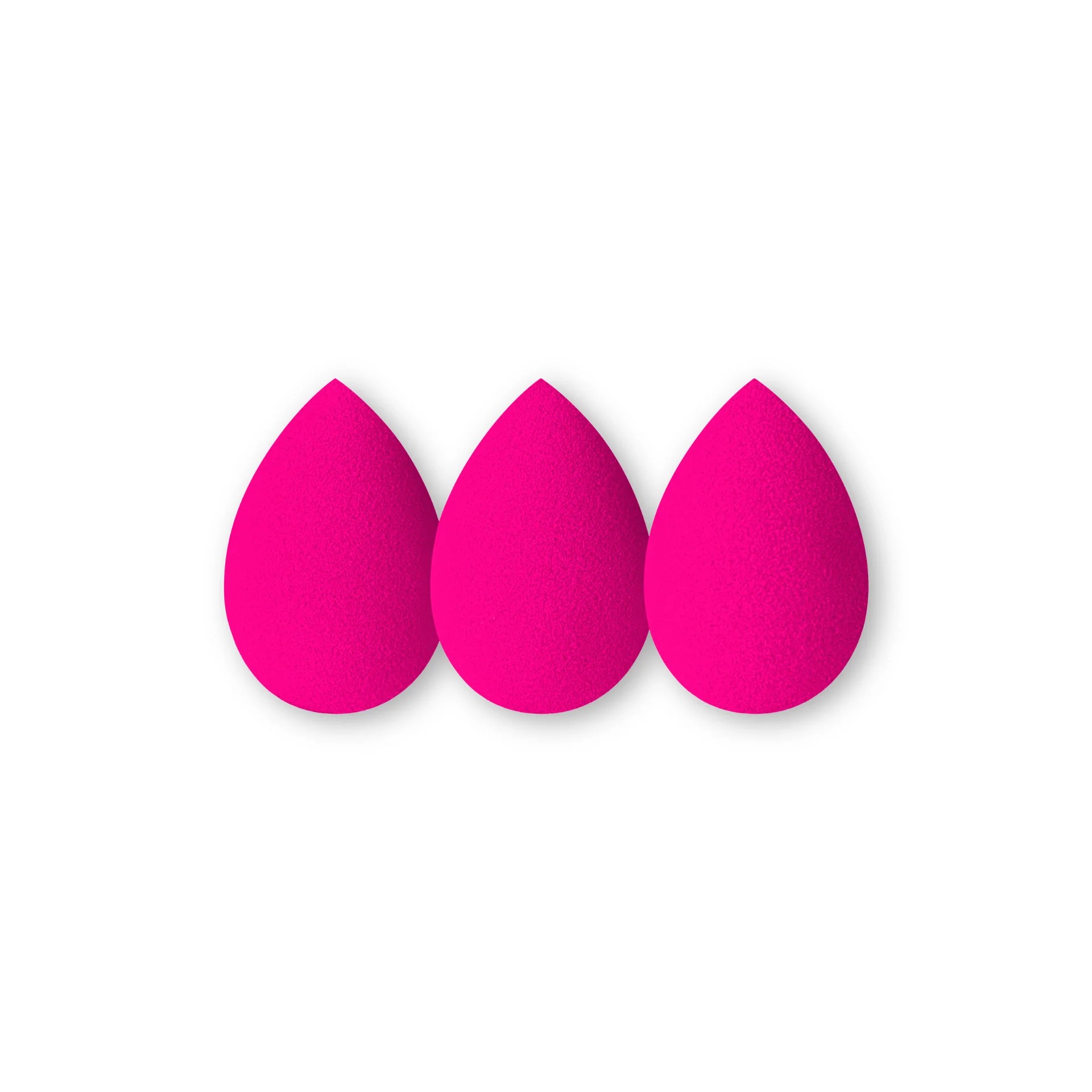 IBRA Makeup Blender Sponge Zestaw Gąbek do Makijażu Różowe