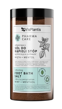 Vis Plantis Pharma Care Baie răcoritoare pentru picioare Sare mentă Mentol 560g