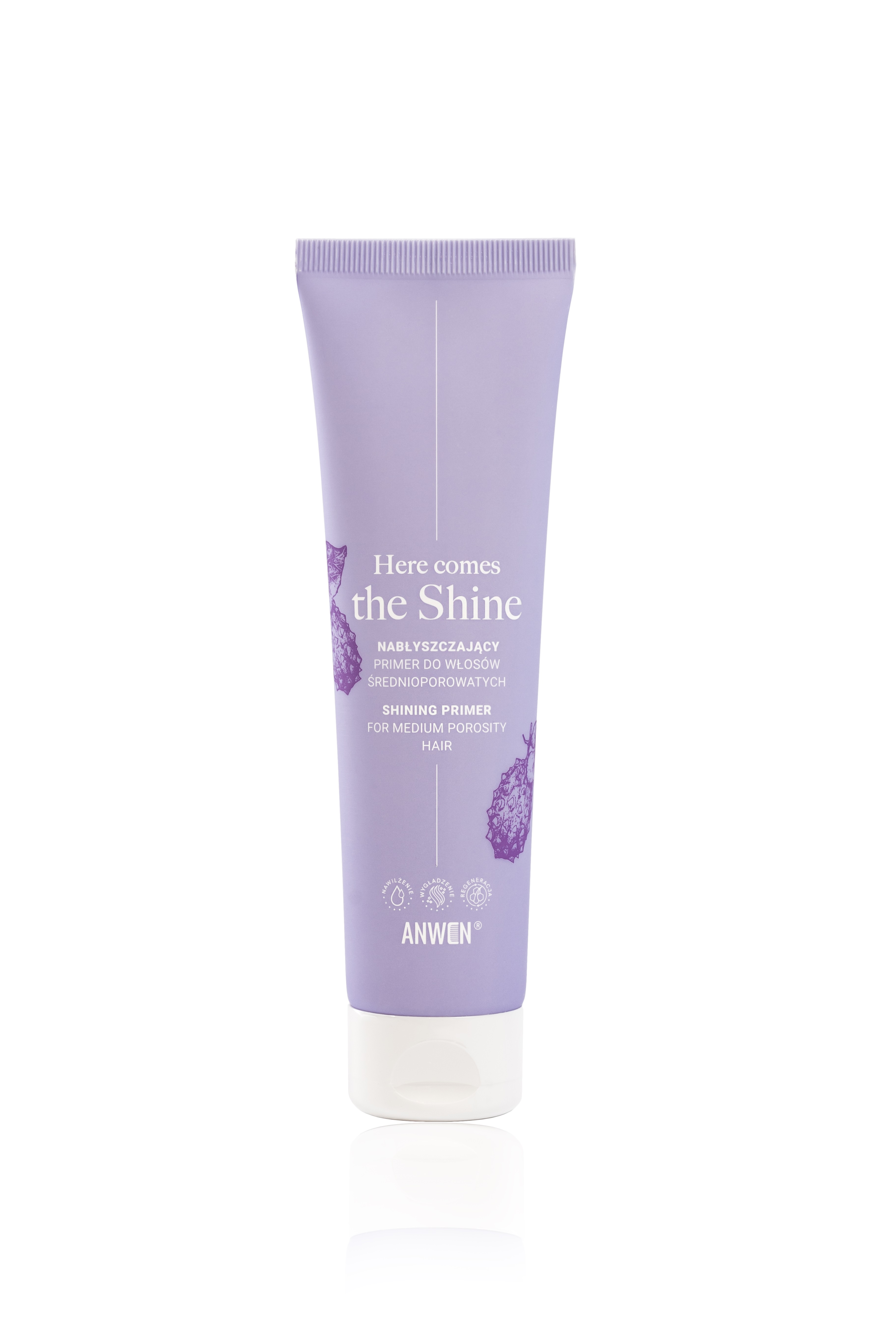 Anwen Here Comes The Shine Gloss Primer pentru păr mediu grosier 100ml