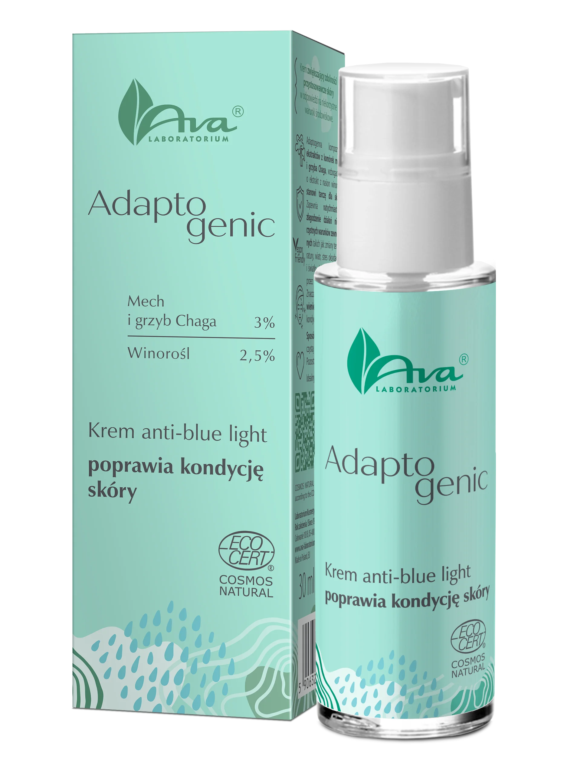 AVA Adaptogenic Anti Blue Light Cream 30ml