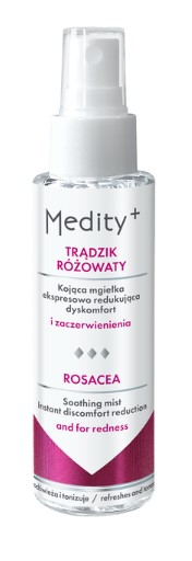 Medity+ Brumă calmantă pentru acnee și rozacee 100ml