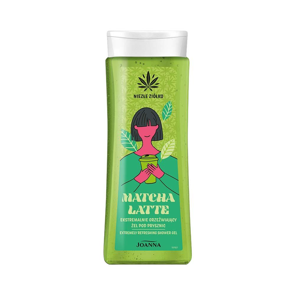 Joanna Niezłe Ziółko Matcha Latte Gel de duș extrem de răcoritor 300ml