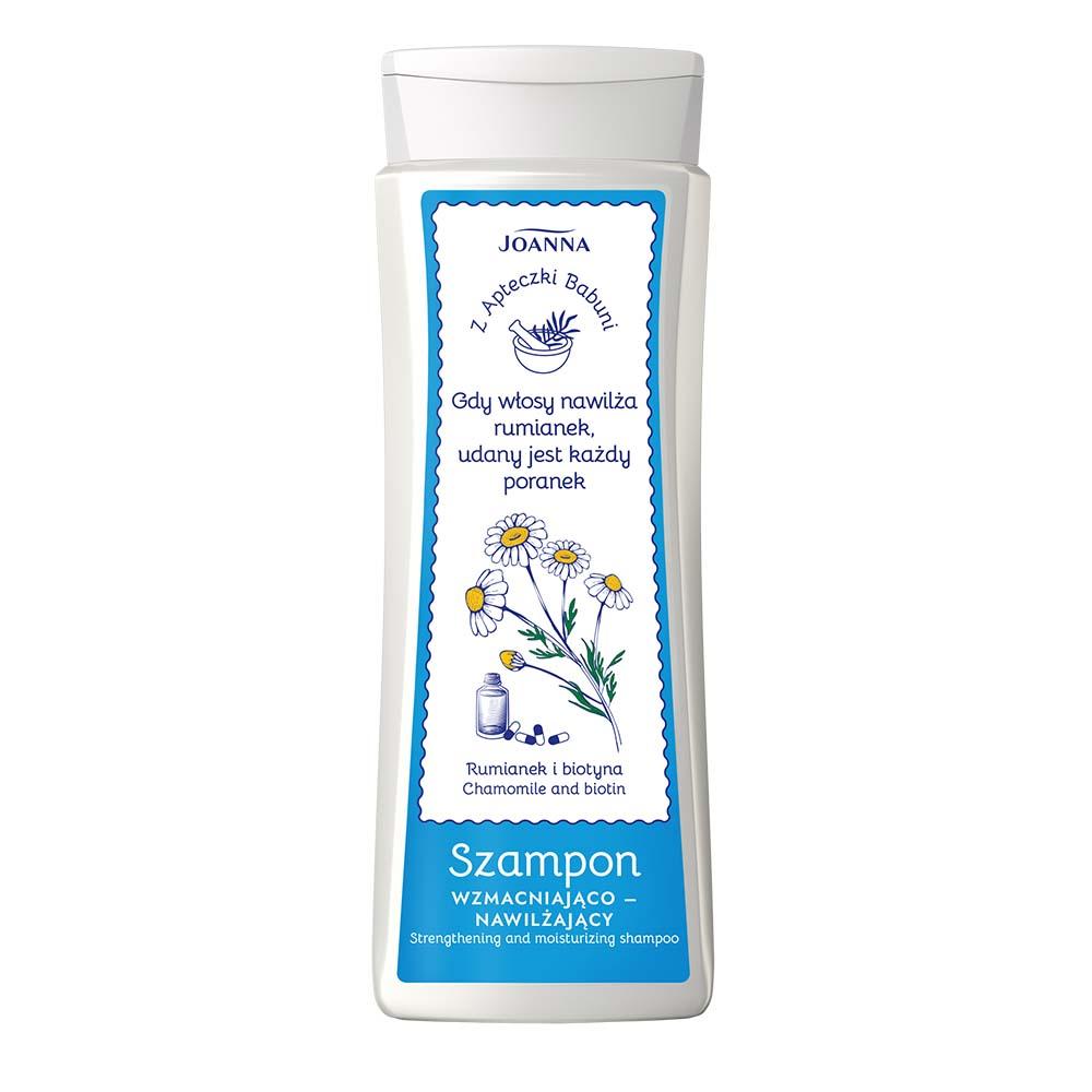 Șampon Joanna Z Apteczki Babuni Consolidare și hidratare Mușețel și Biotin 300ml
