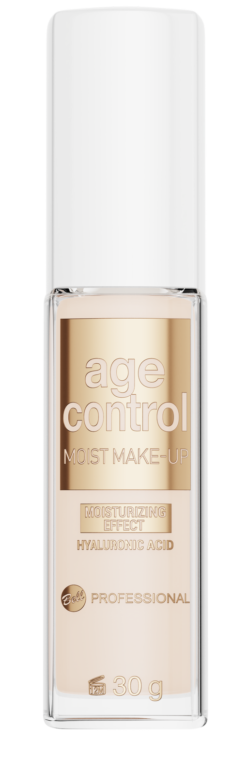 Bell Age Control Fond de ten hidratant 01 Porțelan