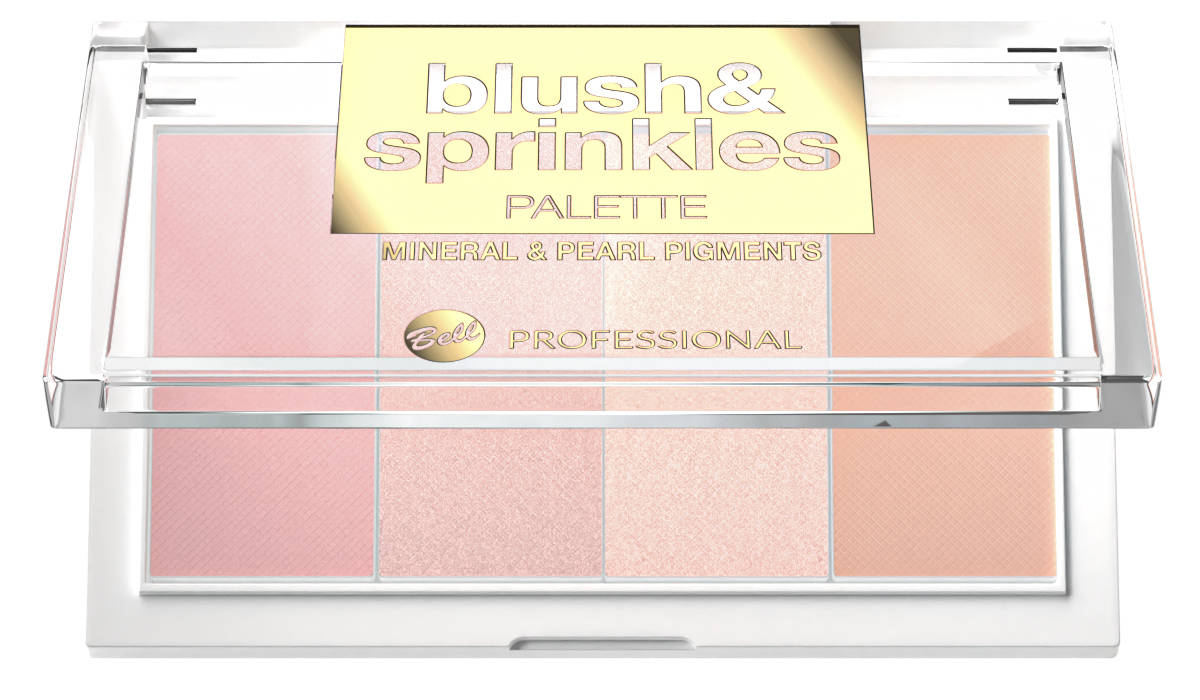 Paletă de farduri Bell Professional Blush & Sprinkles