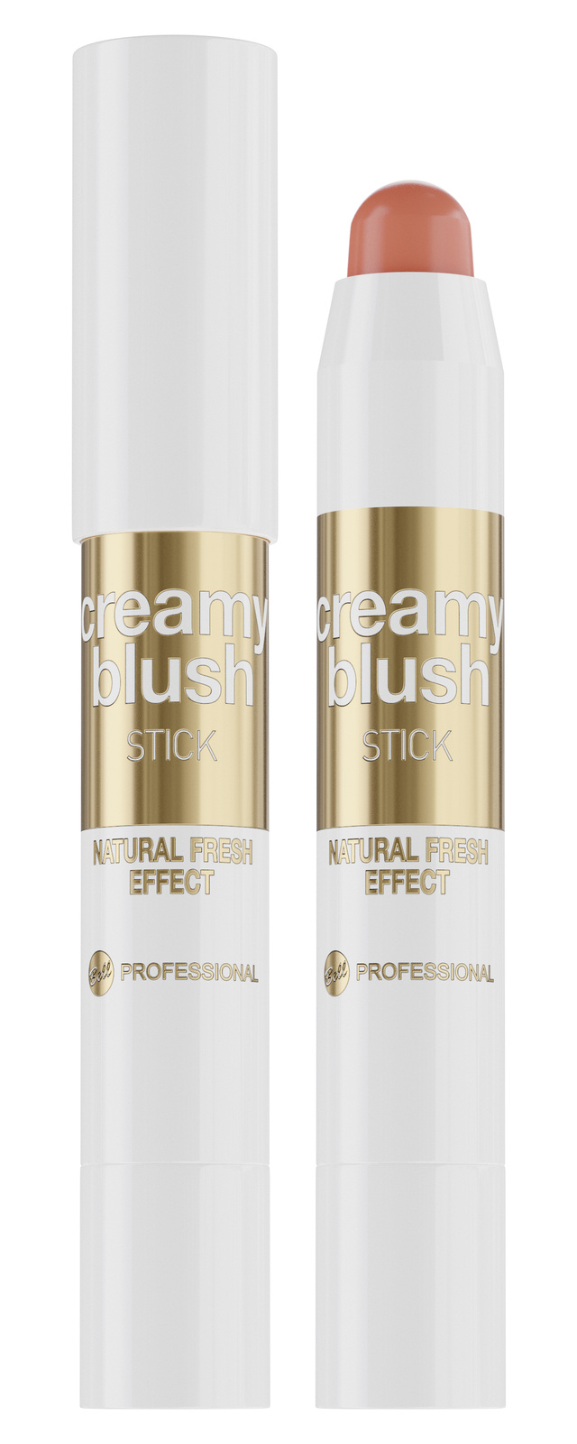 Batoane cremoase de fard de obraz Bell Professional 01 Coral