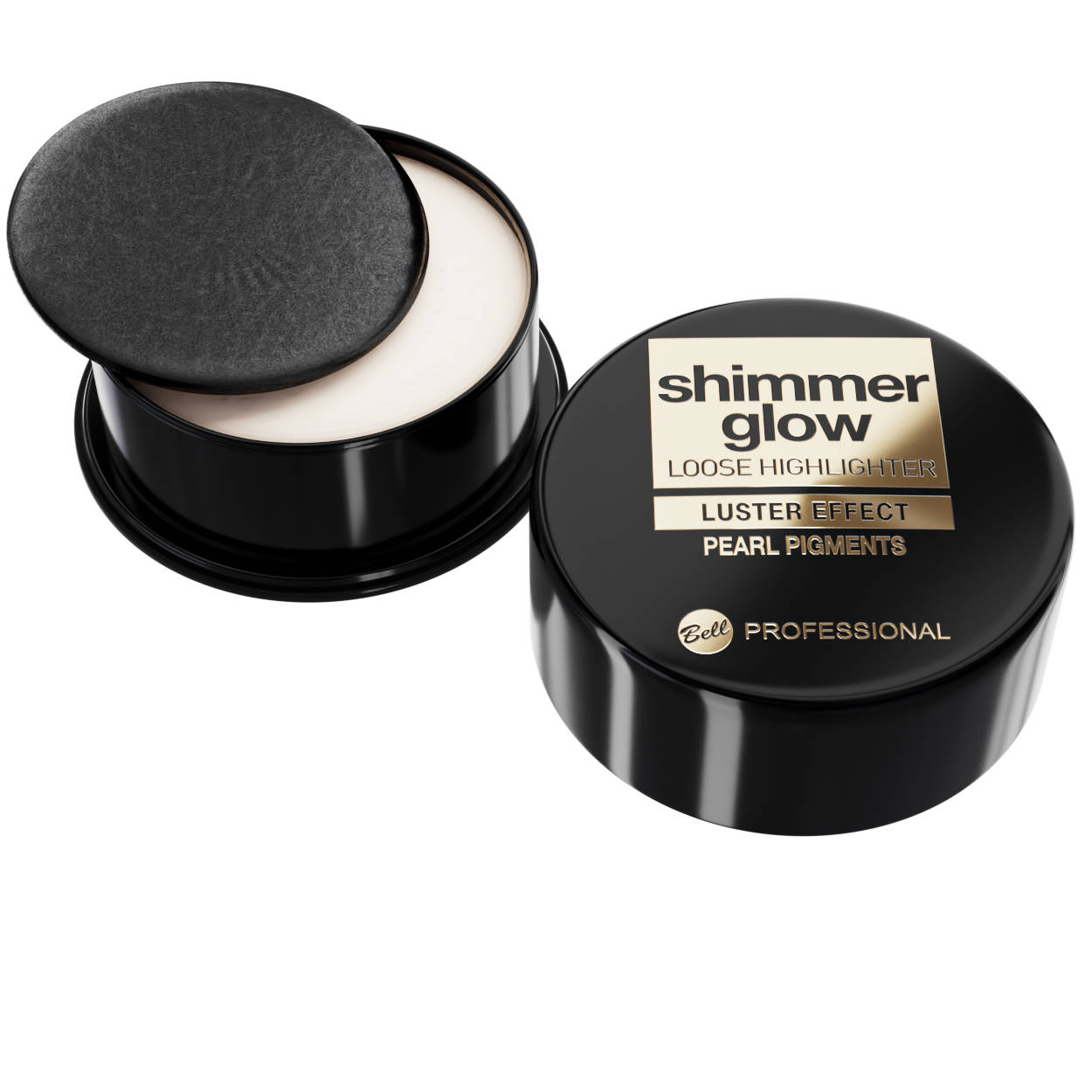 Bell Professional Shimmer Glow Powder Highlighter 01 Miracle Glow