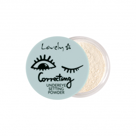 Lovely Correcting Setting Powder Pudră pentru eyeliner