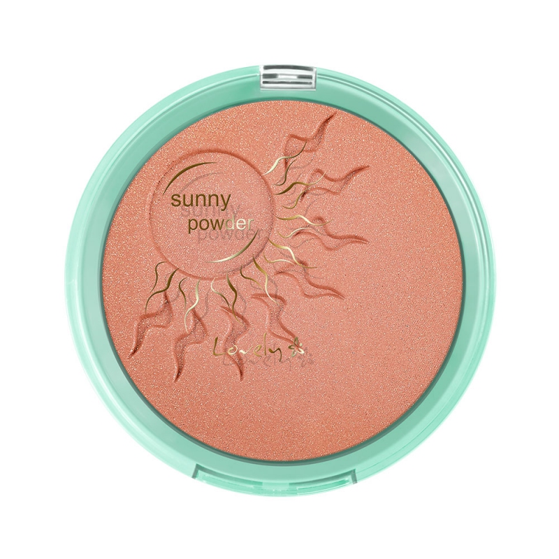 Lovely Sunny Powder Pudră bronzantă cu fragmente aurii