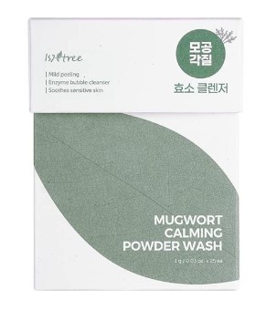 Isntree Mugwort Calming Enzymatic Face Wash Powder 25 bucăți