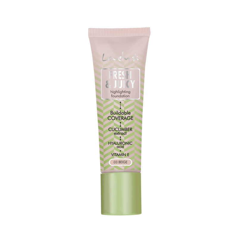 Lovely Fresh &amp; Juicy Fond de ten iluminator 03 Beige