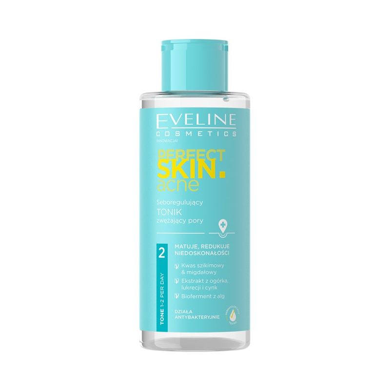 Eveline Perfect Skin Acne Seboregulator Constricting Tonic 150ml