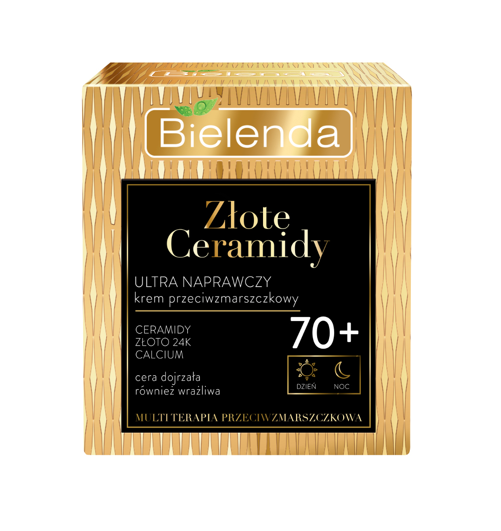Bielenda Golden Ceramides Crema de față Golden Ceramides 70+ 50ml