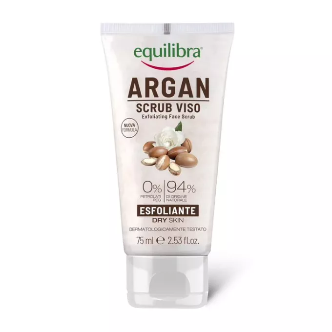 Equilibra Argan Exfoliant de față 75ml