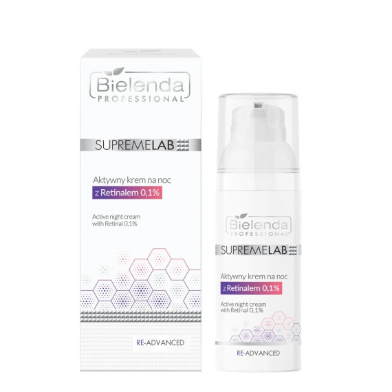 Bielenda Professional SupremeLAB Re-Advanced Cremă de Noapte cu Retinal 50ml