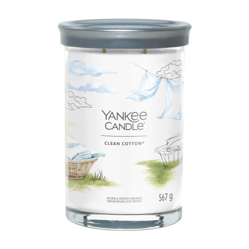 Yankee Candle Lumânare Tumbler Lumânare în borcan mare cu două fitiluri din bumbac curat