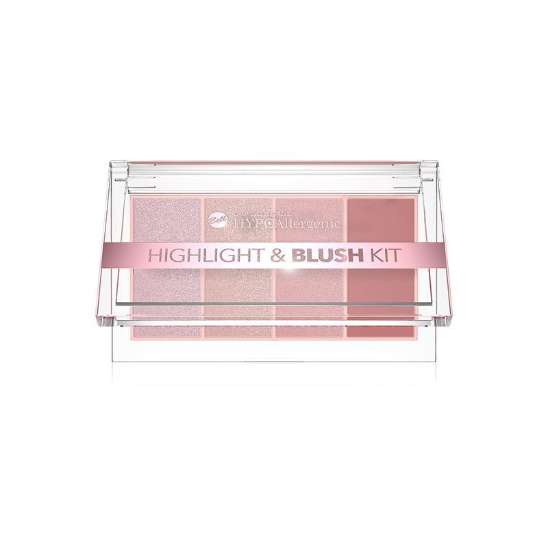 Paletă de conturare Bell HypoAllergenic Highlight & Blush Contur