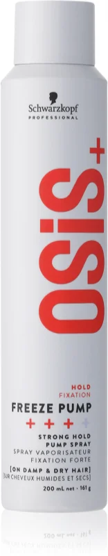 Schwarzkopf OSIS+ Freeze Pump Spray de păr extra puternic 200ml