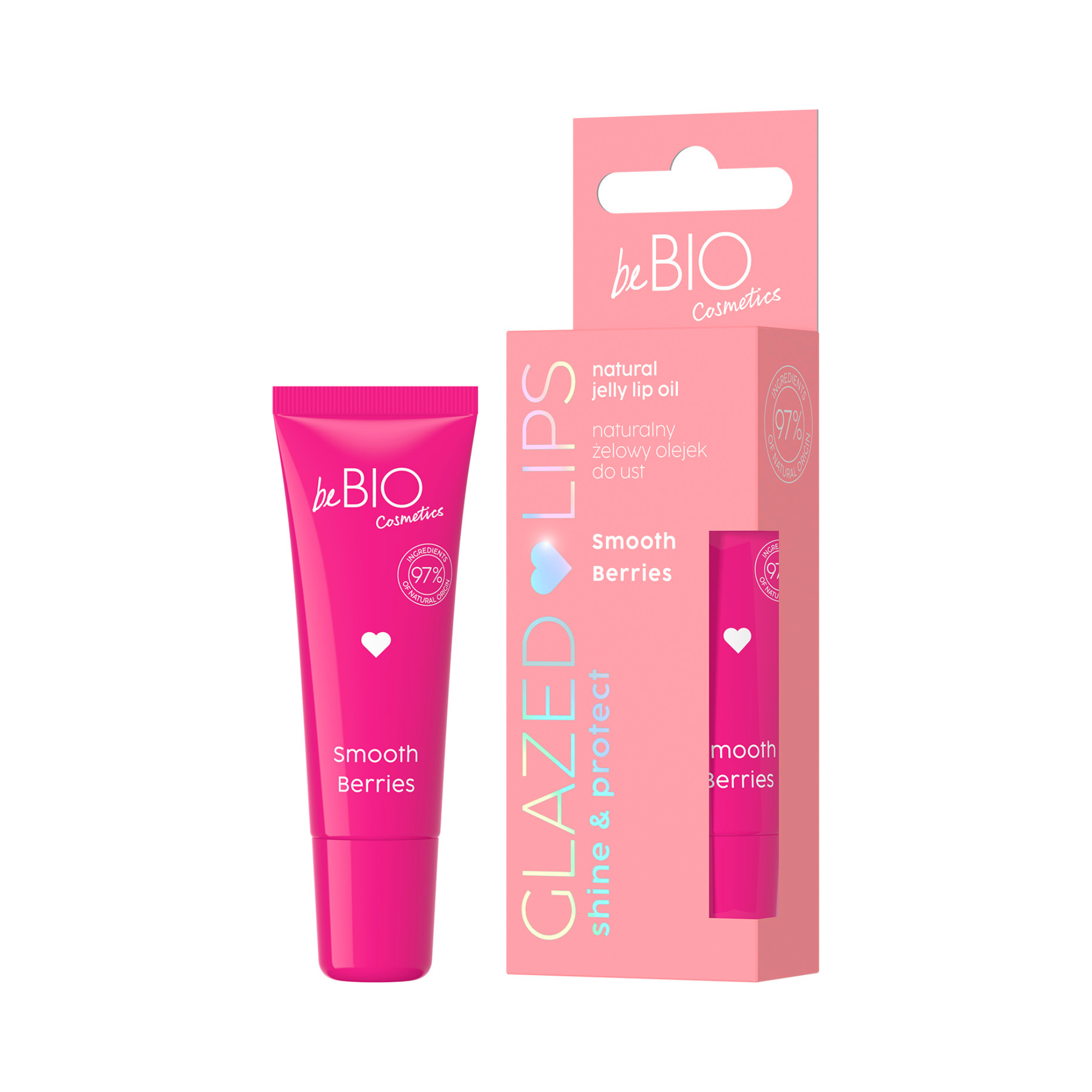 beBIO Ulei de buze Smooth Berries 10ml