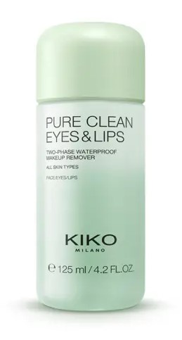 KIKO Milano Pure Clean Two-Phase Micellar Liquid pentru ochi și buze 125ml