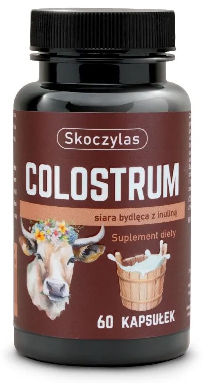 Skoczylas Colostrum Colostru bovin cu inulină Supliment alimentar 60 capsule