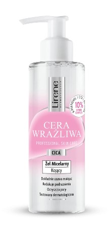 Gel micelar calmant pentru pielea sensibilă Lirene 145ml