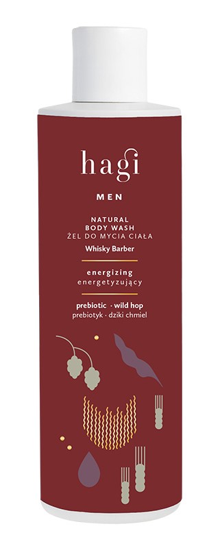 Hagi Men Whisky Barber Gel de duș energizant pentru corp 300ml