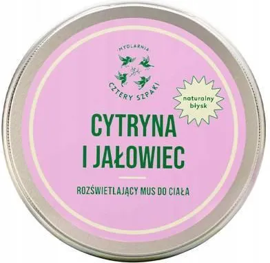 Four Pinnacles Soap House Mousse iluminatoare cu lămâie și ienupăr 150ml