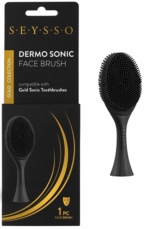 SEYSSO Dermo Sonic Negru de înlocuire a vârfului facial 1 bucată