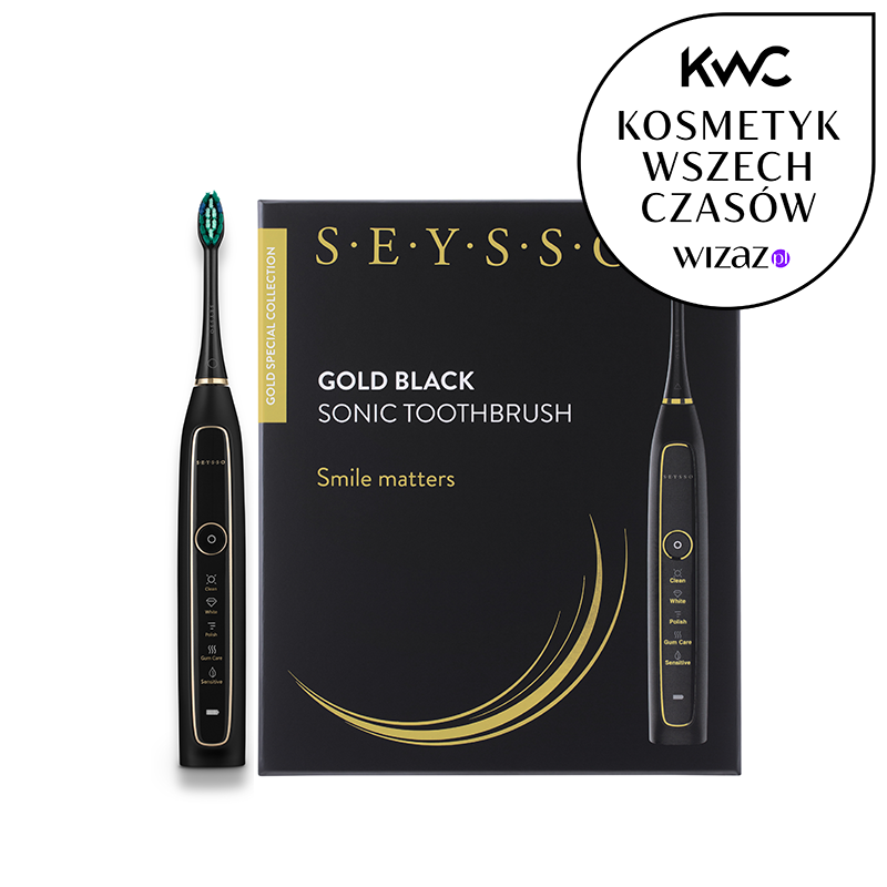 SEYSSO Gold Black Periuță de dinți sonică Gold Black