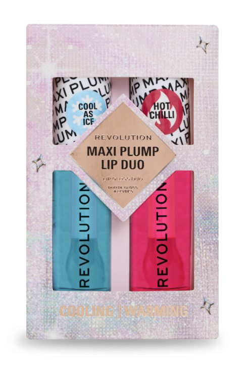 Makeup Revolution Maxi Plump Lip Duo Lip Gloss Set