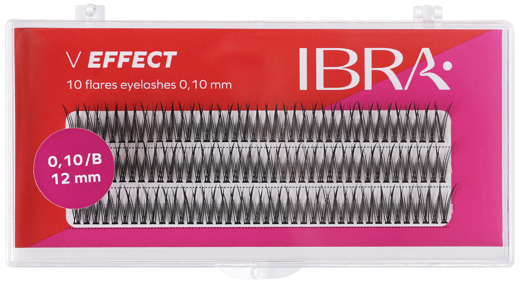 IBRA Makeup V Effect Tufts Set 0.10/B 12mm