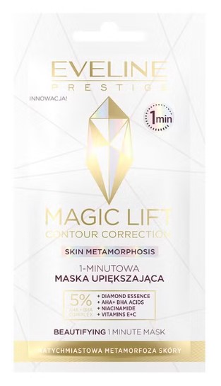 Mască de înfrumusețare de 1 minut Eveline Magic Lift