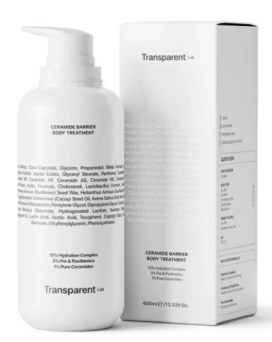 Transparent Lab Ceramide Barrier Tratamentul de corp cu Ceramide 400ml
