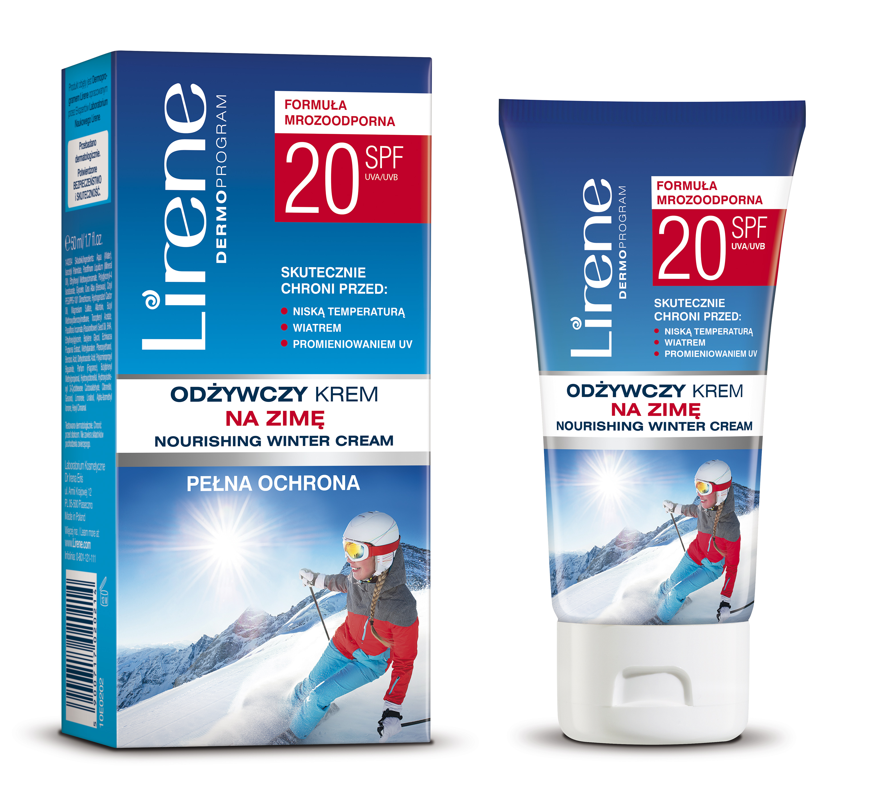 Lirene Nourishing Nourishing Full Protection Winter Cream 50ml