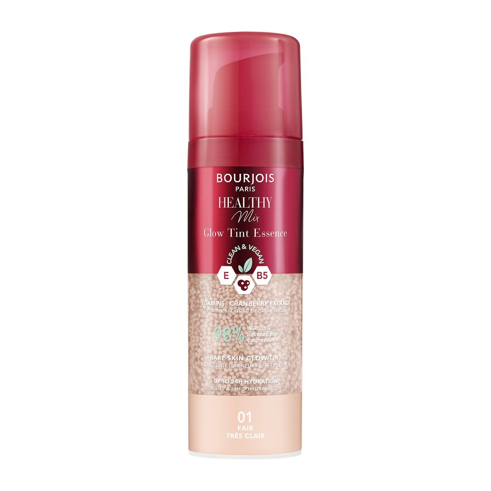 Bourjois Healthy Mix Glow Tint Cremă hidratantă de seară pentru ten Essence 01 Fair Tres Clair